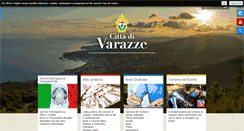 Desktop Screenshot of comune.varazze.sv.it