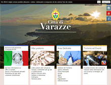 Tablet Screenshot of comune.varazze.sv.it